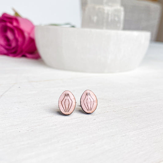 Vagina Earrings